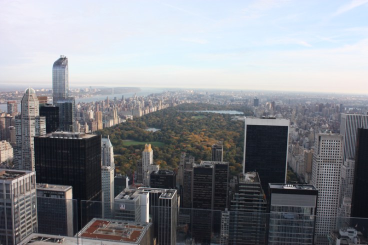 New York Blick vom Top of the Rock