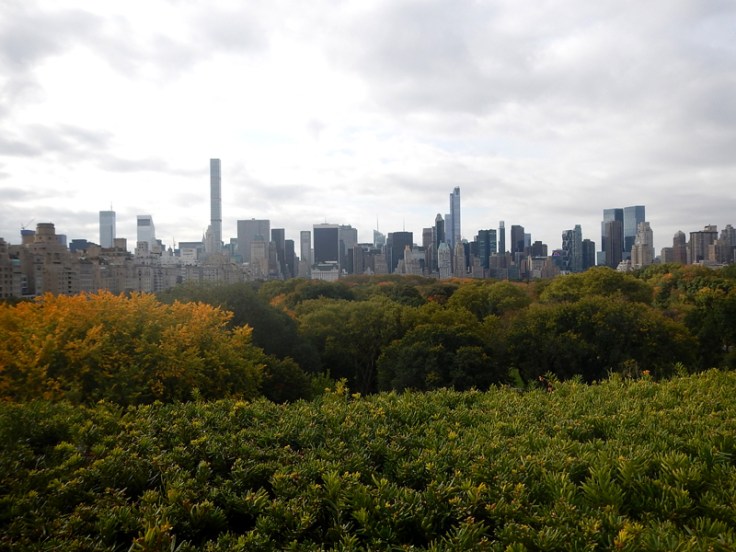 New York Blick Central Park und Midtown vom MET