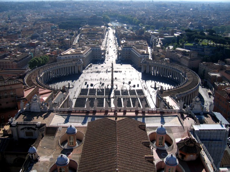 Rom Vatikan Blick vom Petersdom