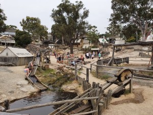 Ballarat Sovereign Hill Goldwaschen