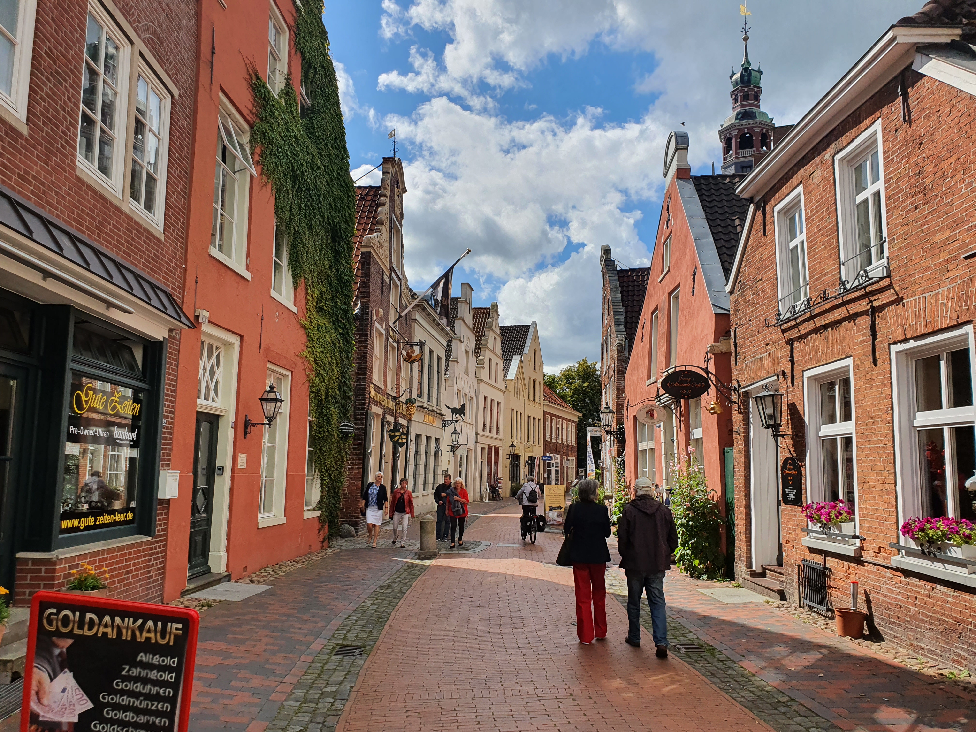 Altstadtgassen und Fußgängerzone Leer