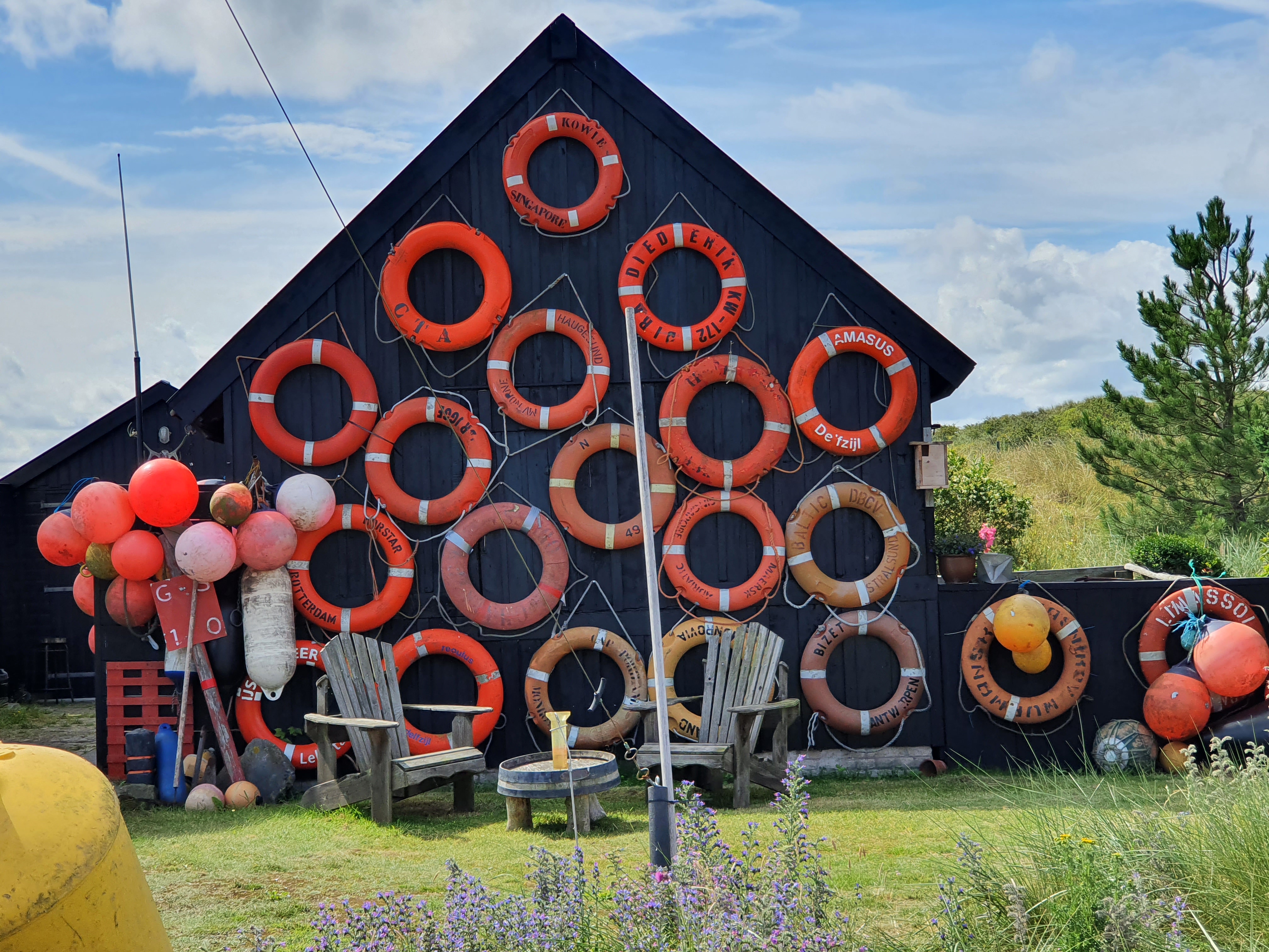 Schiermonnikoog, am Leuchtturm Noordertoren