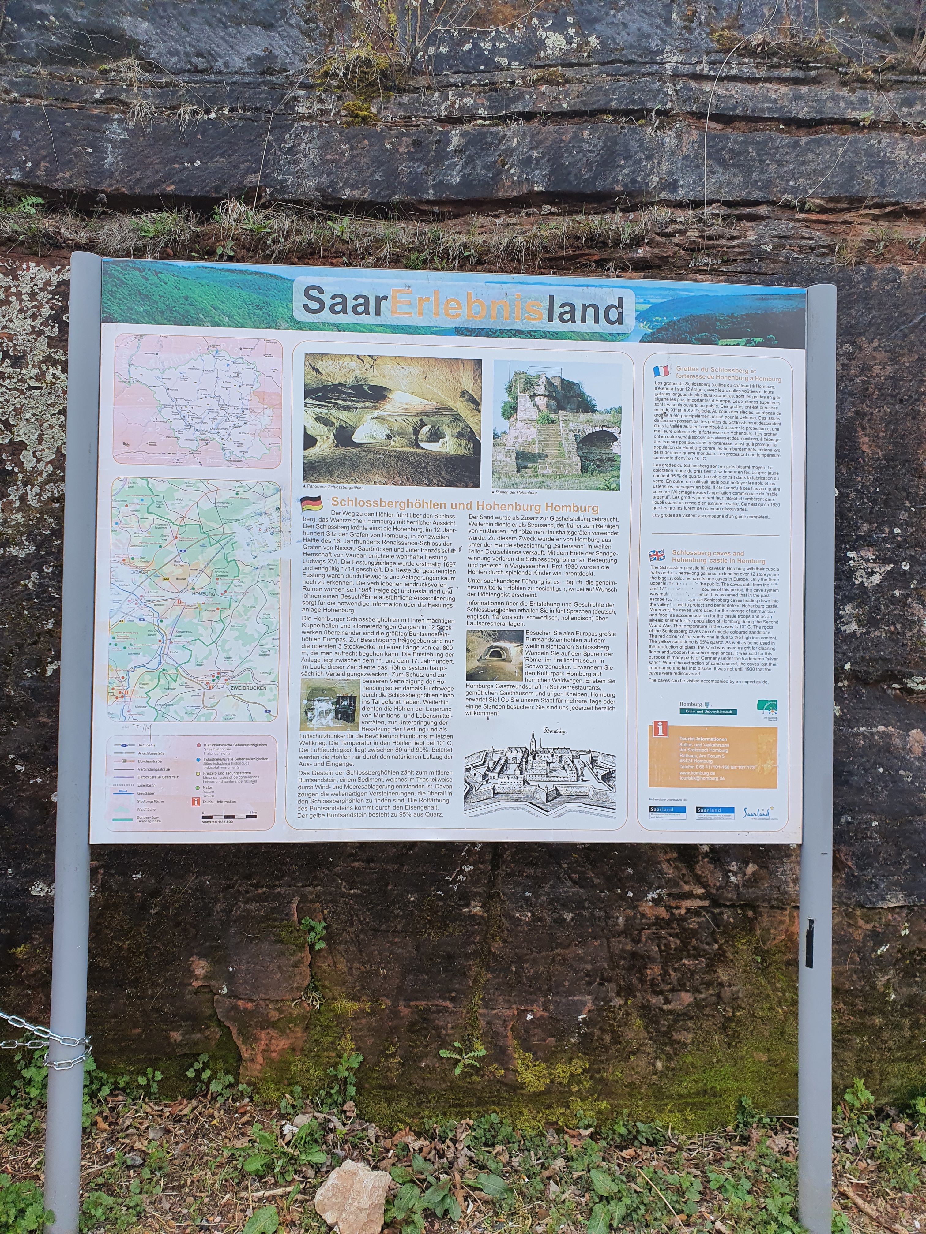 Homburg Schlossberghöhlen