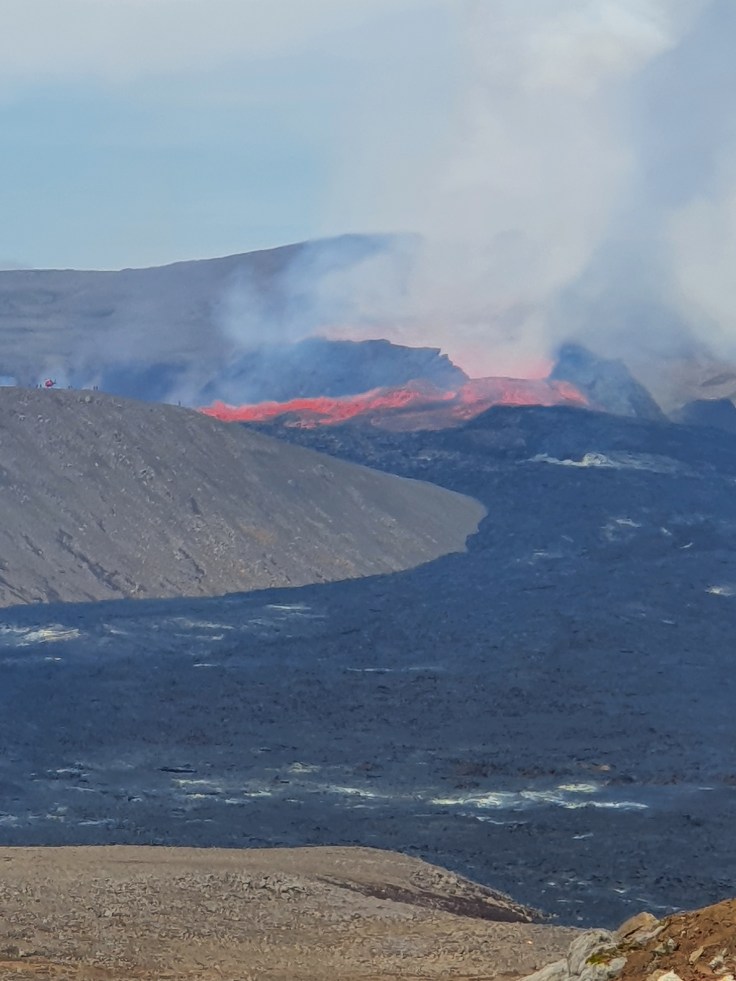 Island Fagradalsfjall Eruption