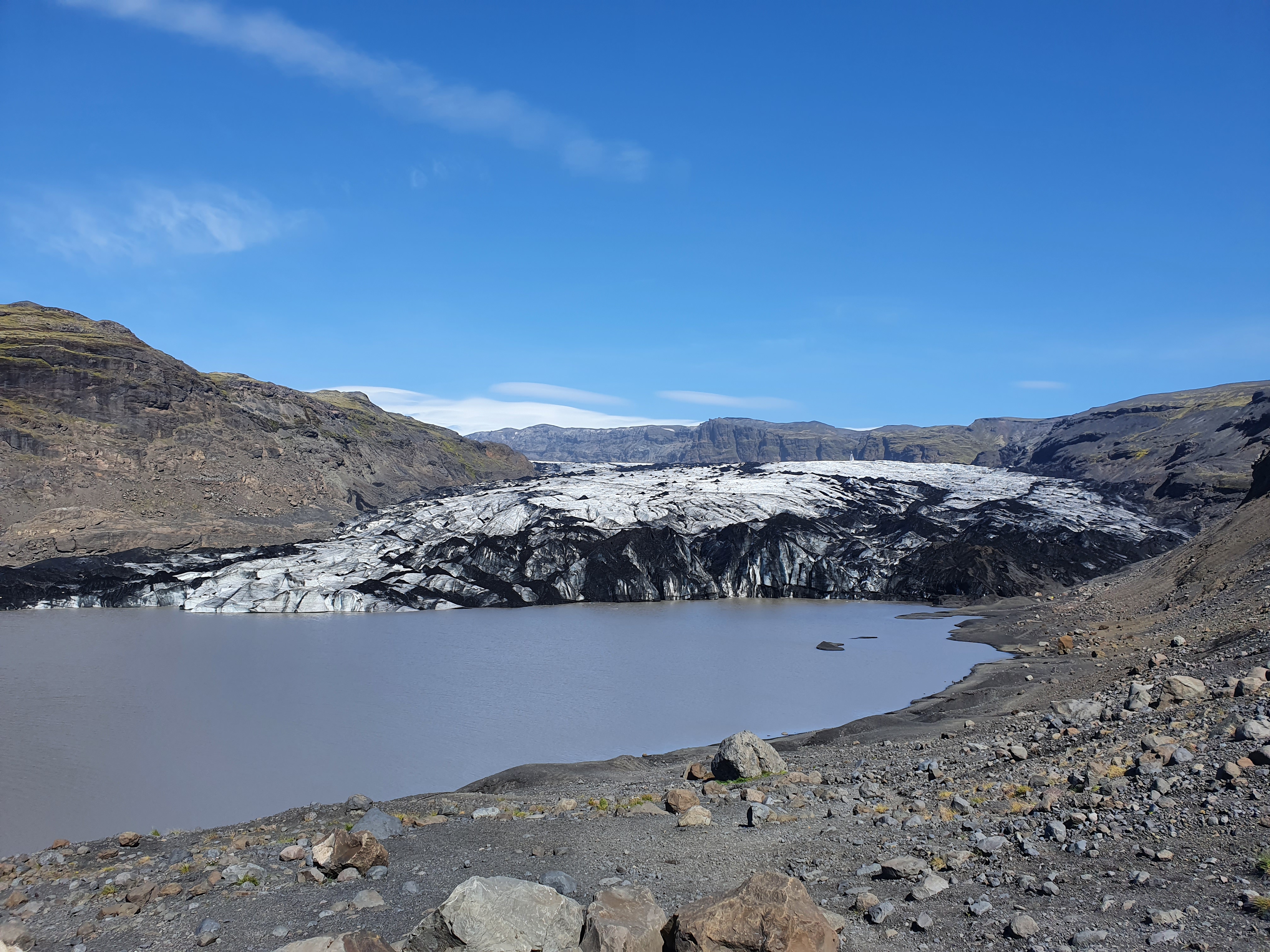 Gletschersee des Solheimajökull