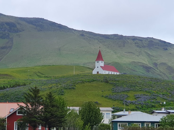 Island Kirche Vik i Myrdal