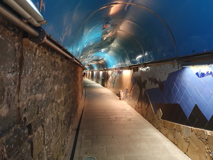Cinque Terre Riomaggiore Fußgängertunnel