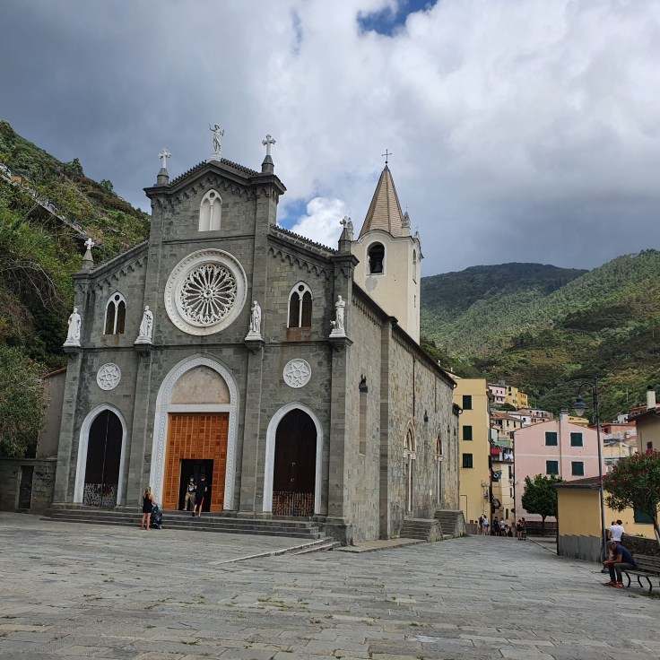 Cinque Terre Riomaggiore Kirche