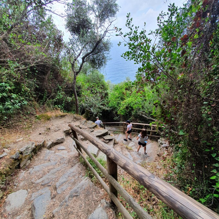 Cinque Terre Sentiero Azzurro zwischen Corniglia und Vernazza