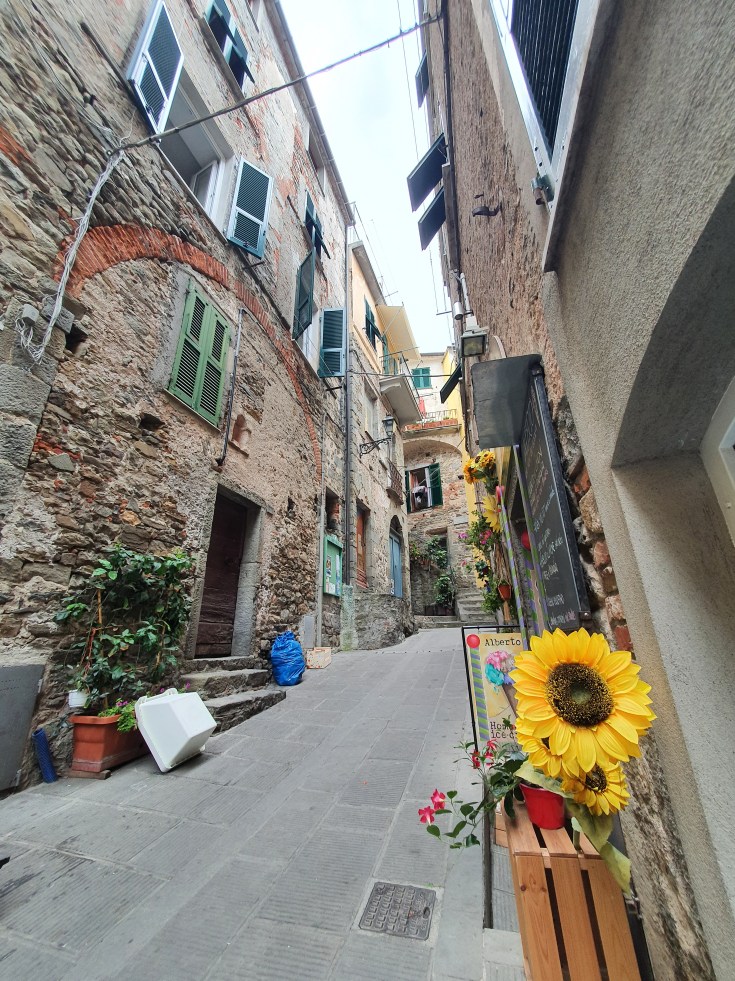 Cinque Terre Corniglia Fußgängerzone