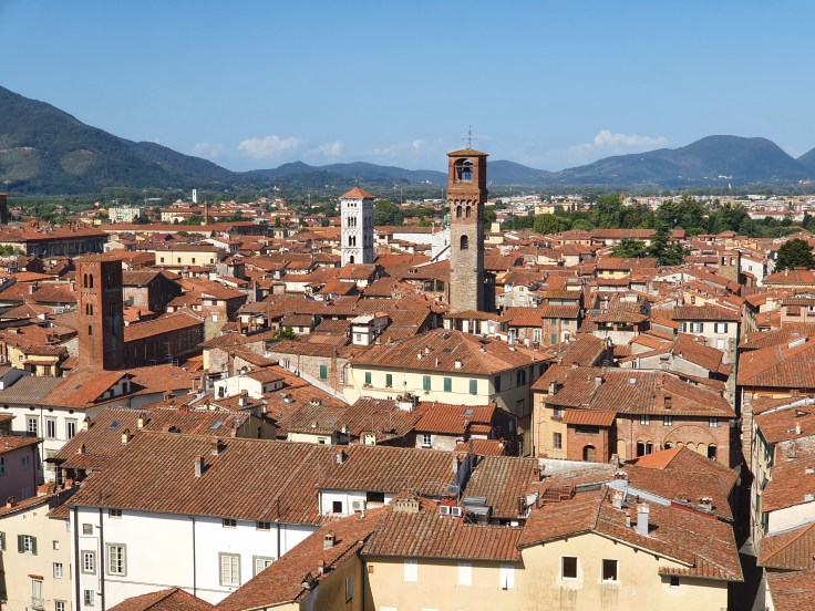 Lucca - Blick vom Geschlechterturm Guinigiturm