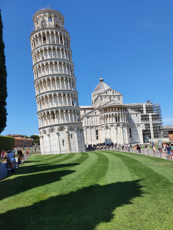 Pisa - Schiefer Turm (Campanile) mit Dom