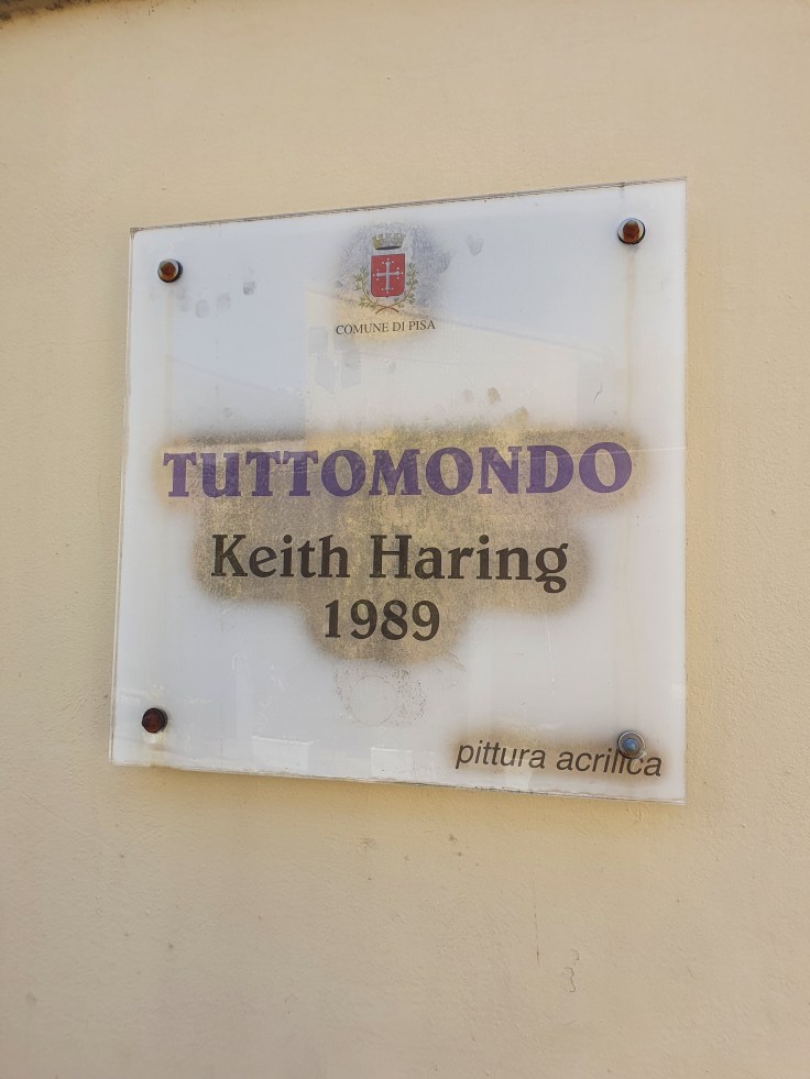 Pisa - Keith Harings "Tuttomondo"