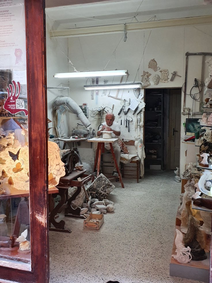 Volterra - Alabaster-Werkstatt