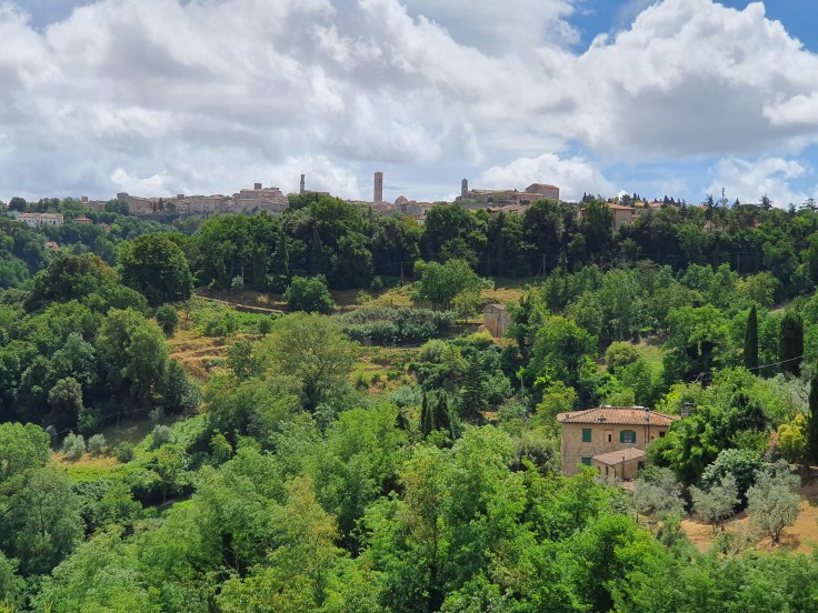 Anfahrt auf Volterra