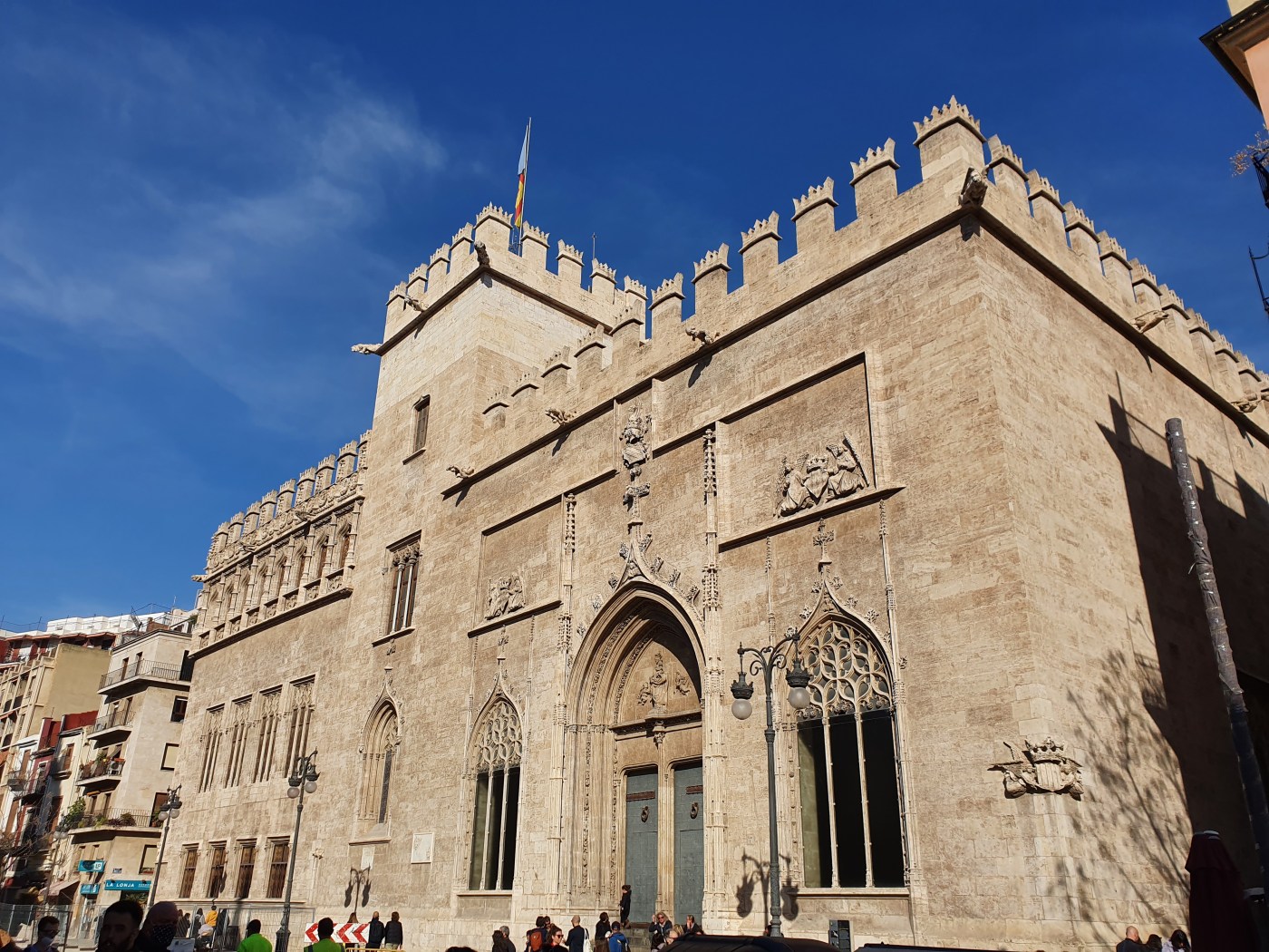 Valencia Seidenbörse Llotja de la Seda Lonja