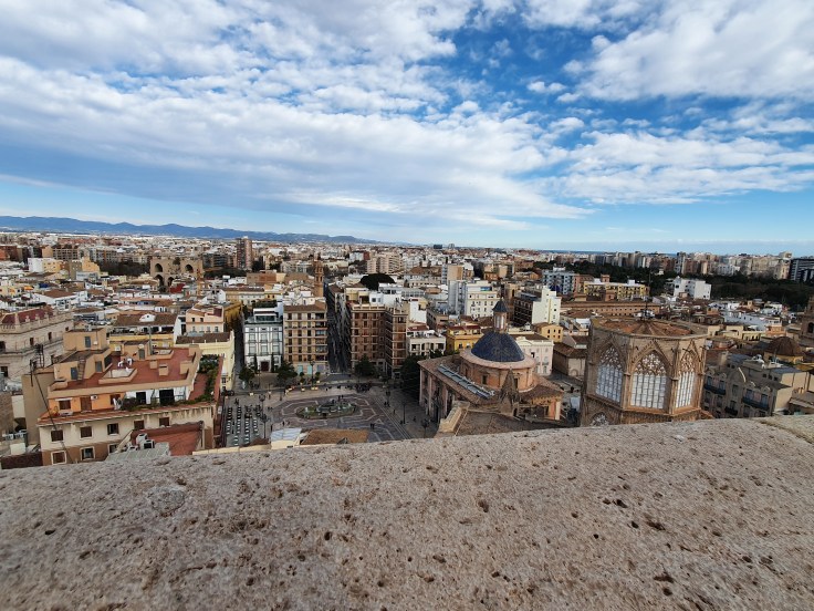 Valencia Ausblick vom Glockenturm Micalet