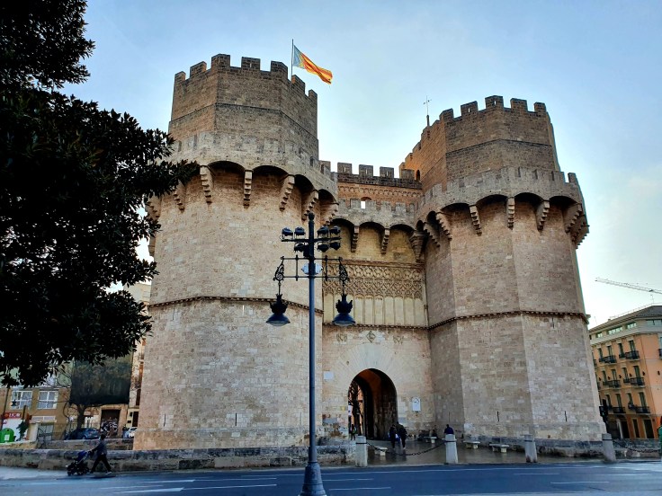 Valencia Stadttor Torre de Serranos
