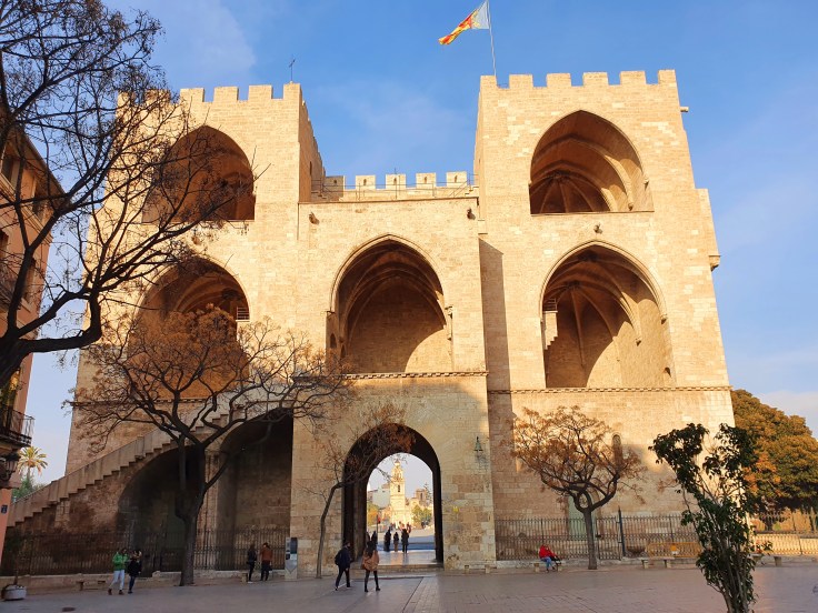 Valencia Stadttor Torre de Serranos