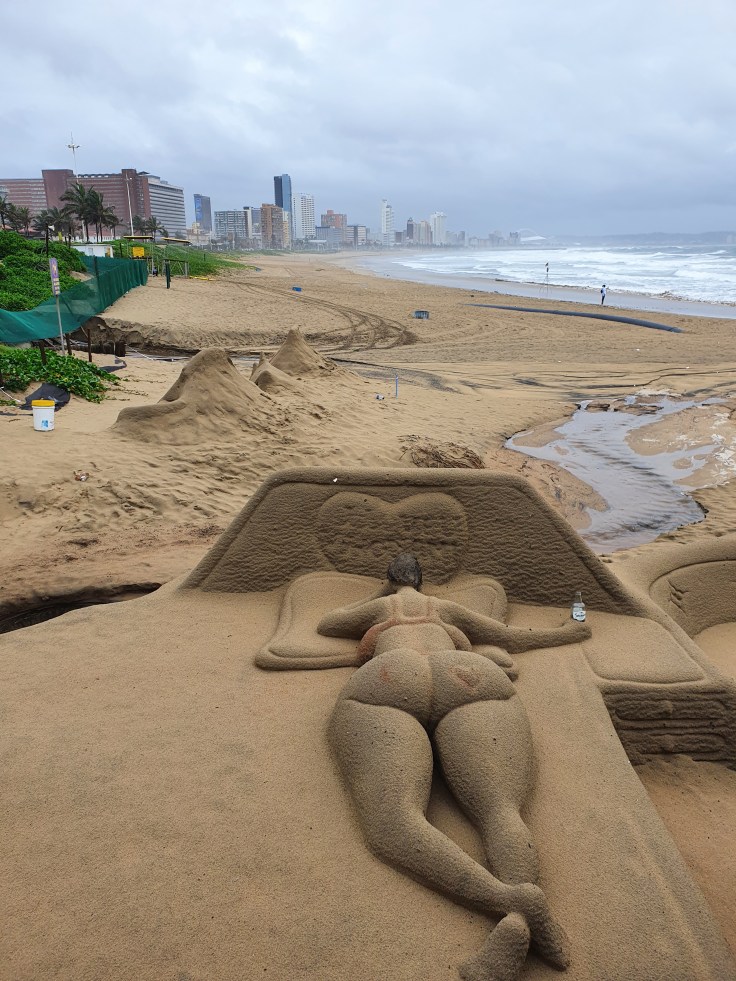 Durban Strand vor UShaka Marine World