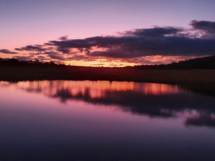 Waterberg Welgevonden Sonnenuntergang