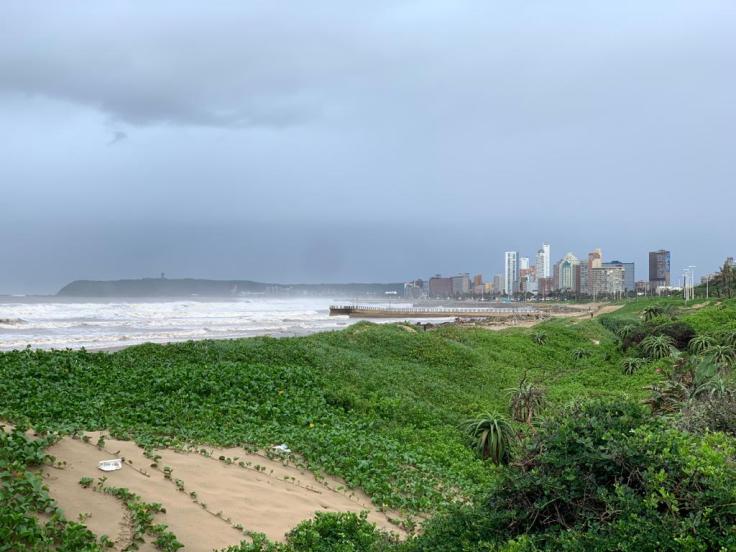 Blick auf Durban von Suncoast Casino