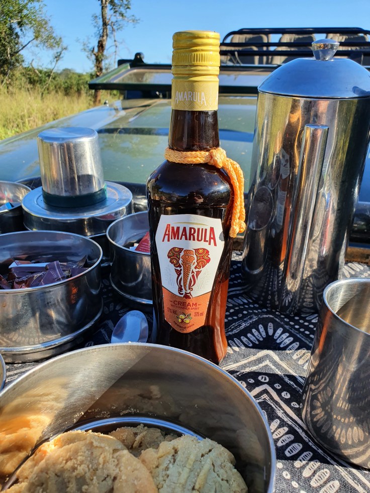 Thanda Frühstück auf Safari mit Amarula