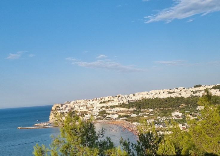 Apulien Peschici Altstadt