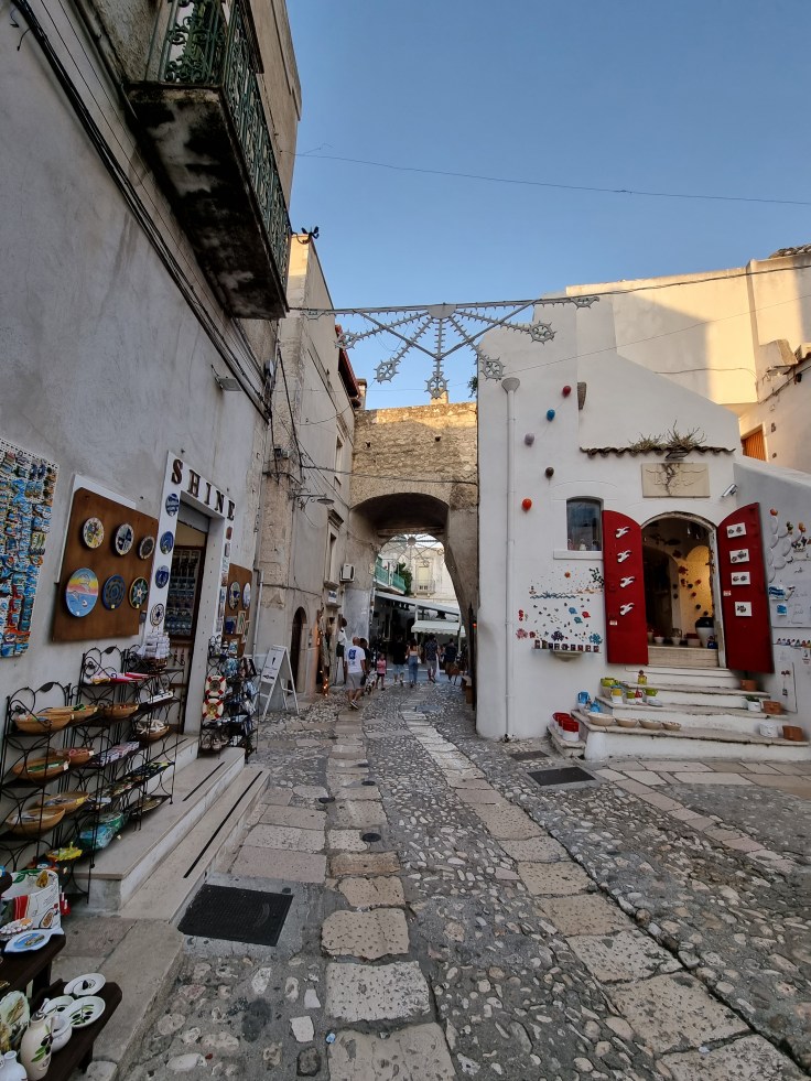 Apulien Peschici Altstadt