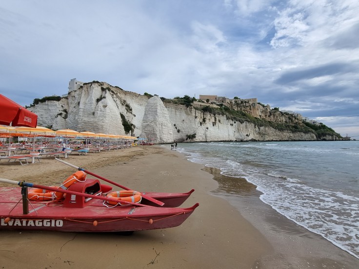 Apulien Vieste Pizzomunno