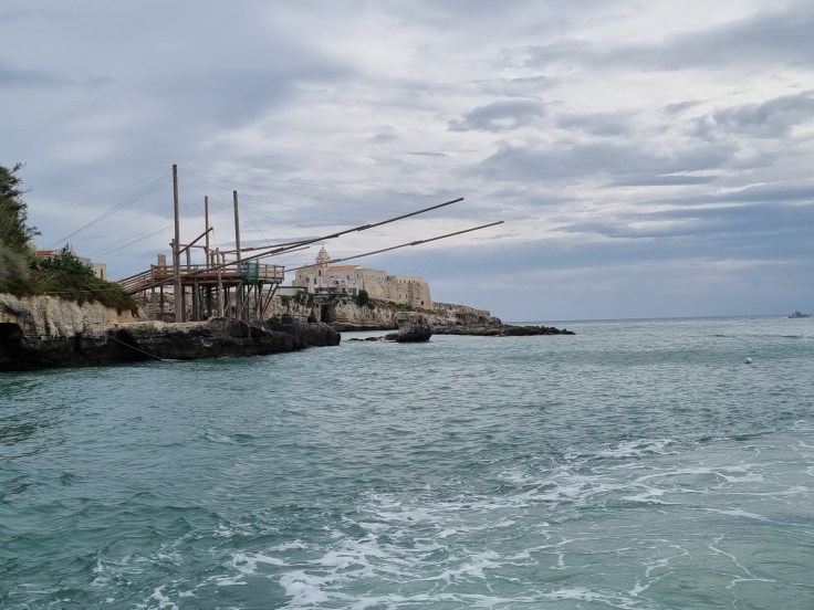 Apulien Vieste Trabucco