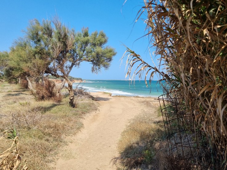 Naturschutzgebiet Torre Guaceto - Küstenweg