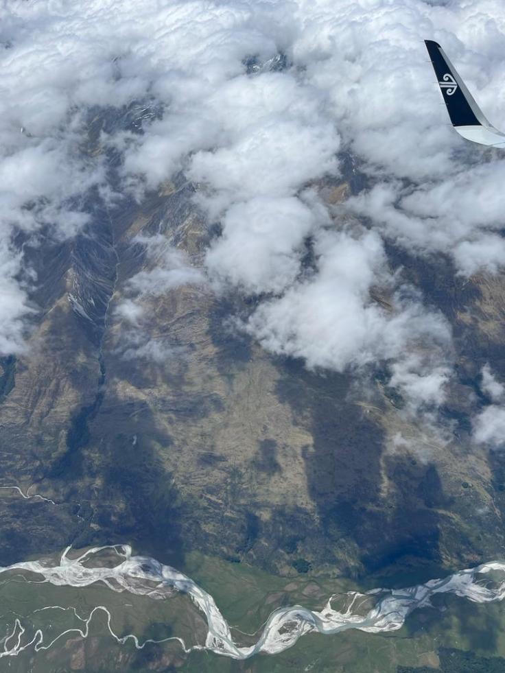 Landeanflug auf Queenstown