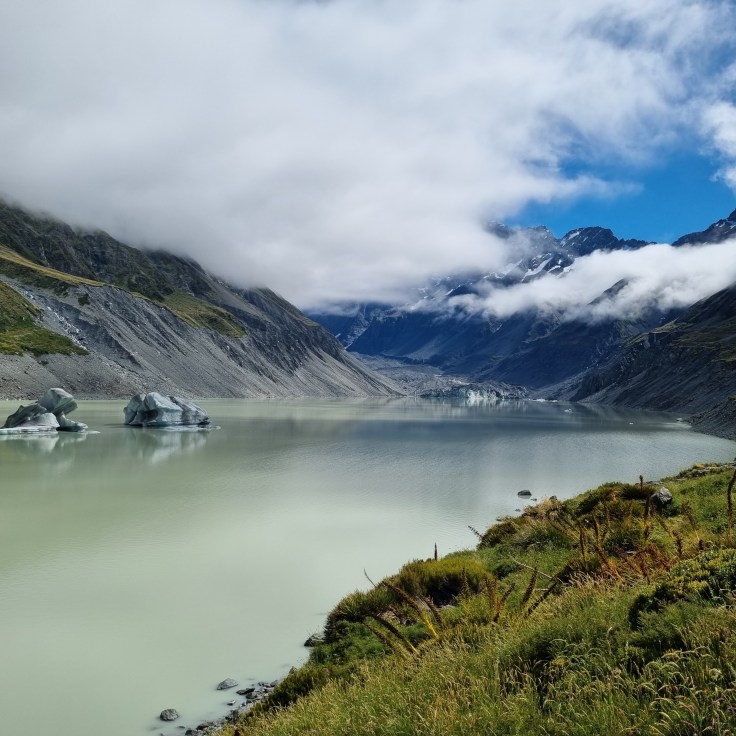 Hooker Valley mit Hooker Lake