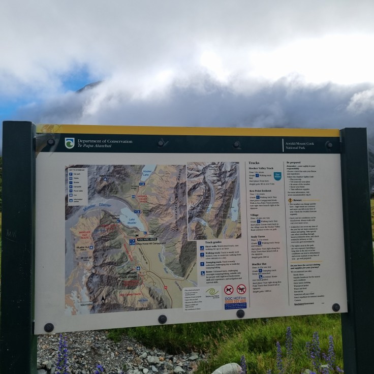 Wanderwege Mt Cook NP