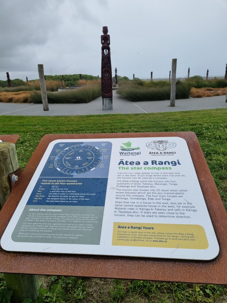 Waitangi Regional Park Sternekompass