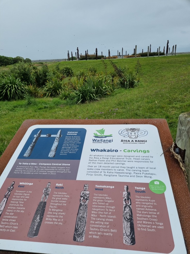 Waitangi Regional Park Sternekompass