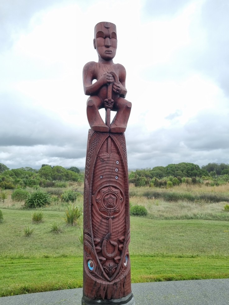 Waitangi Regional Park Sternekompass Tomokanga (Westen)