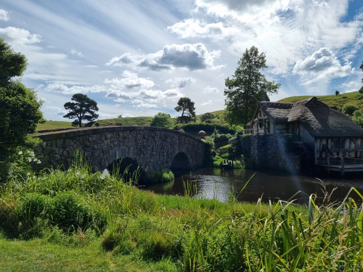 Hobbiton Brücke und Alte Mühle