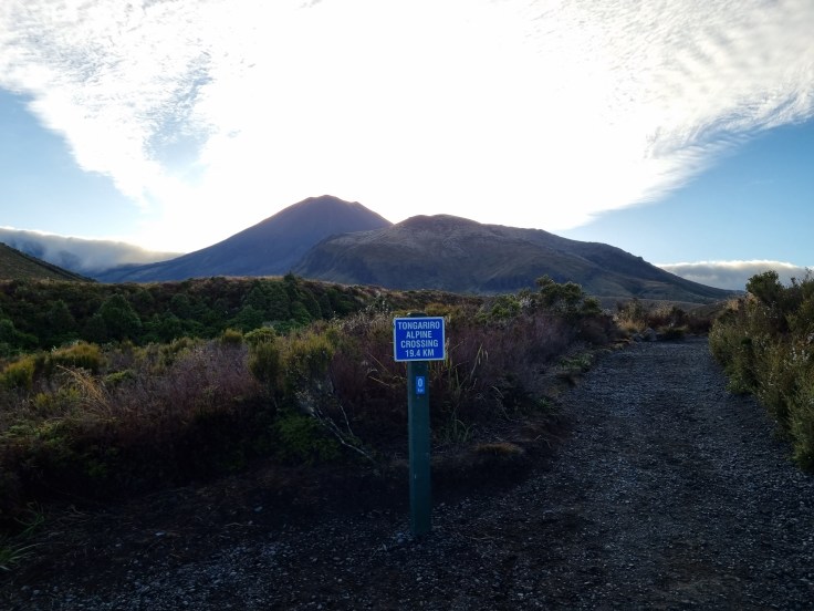 Tongariro Alpine Crossing - Start