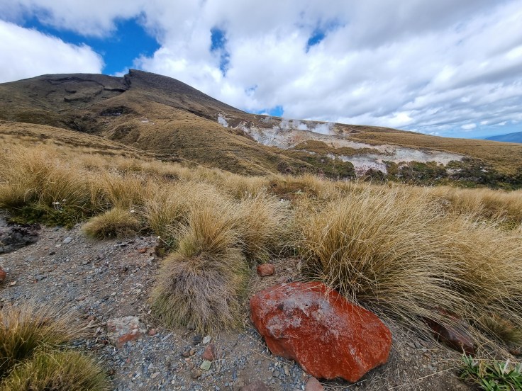 Tongariro Crossing - Abstieg