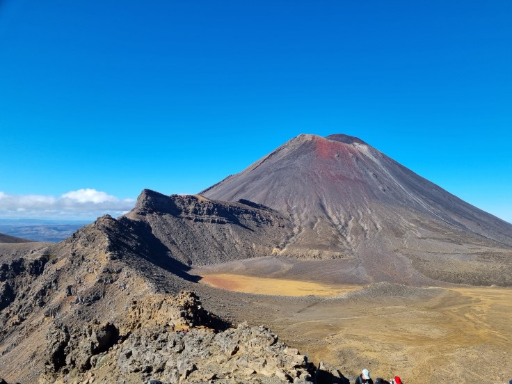 Tongariro NP - South Crater und Mt. Ngauruhoe