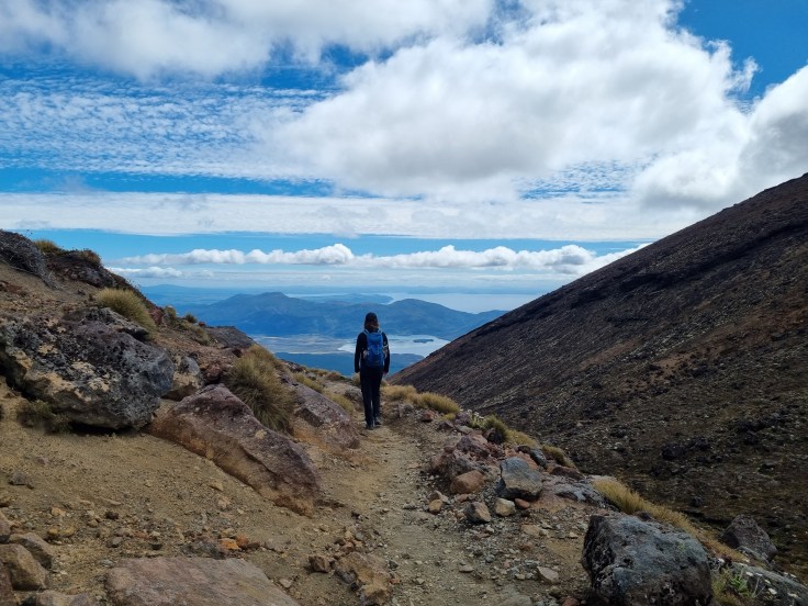 Tongariro Crossing Lake Rotaora und Lake Taupo