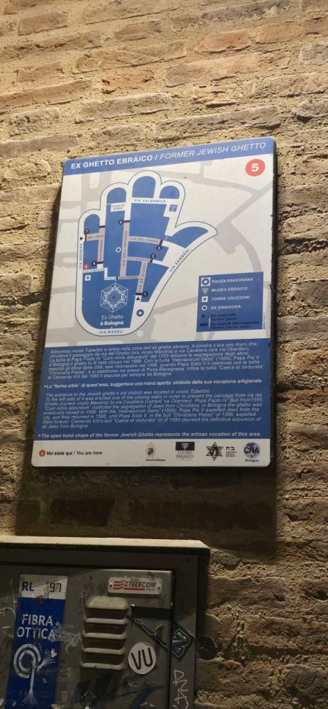 Bolognas ehemaliges jüdisches Ghetto