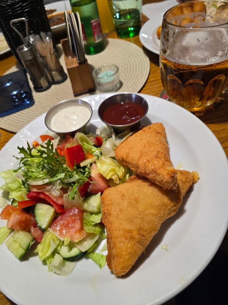 Frittierter Käse (Smazeny Syr)