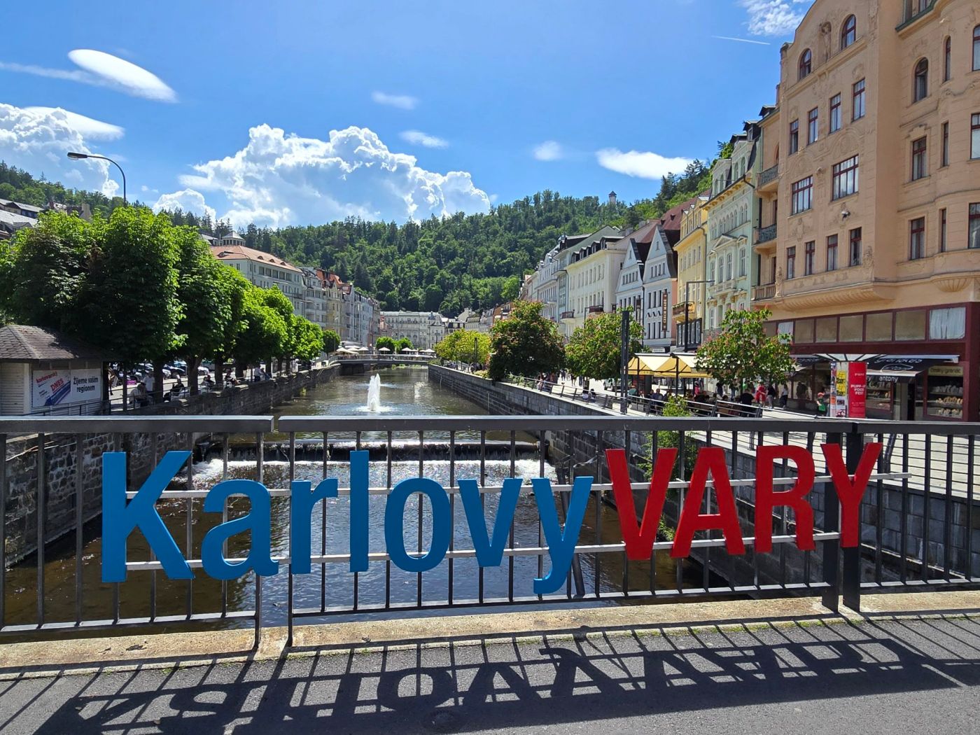 Karlsbad: Villen entlang der Tepla