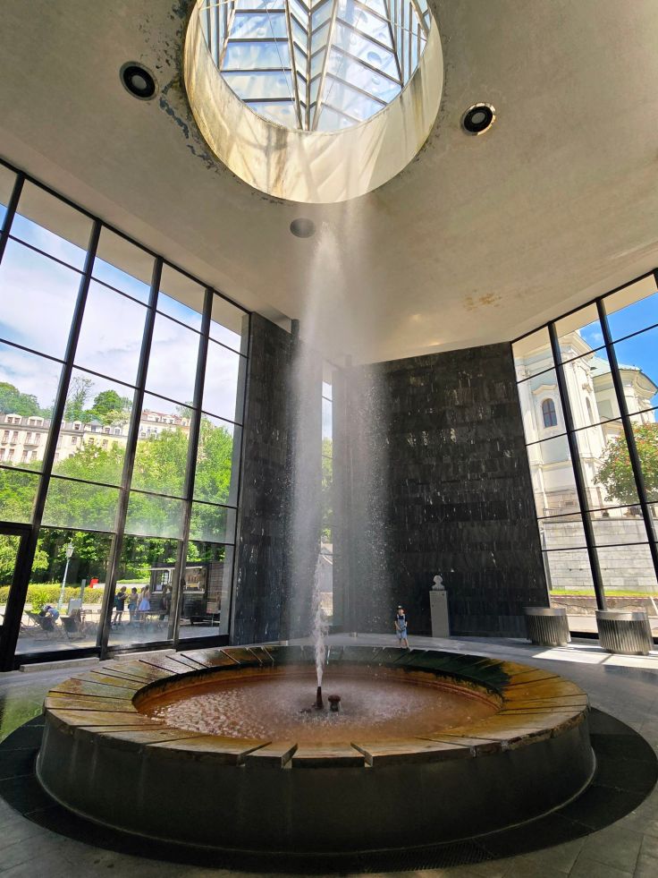 Der "Sprudel" in der Sprudelkolonnade