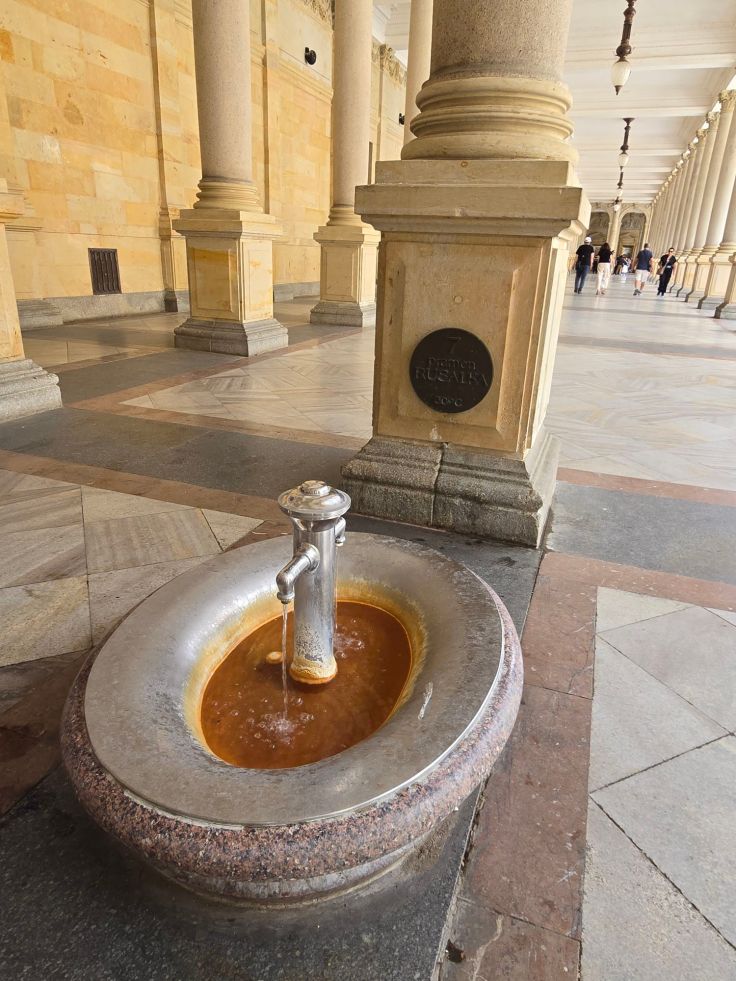 Fürst-Wenzel-Quelle in der Mühlbrunnenkolonnade