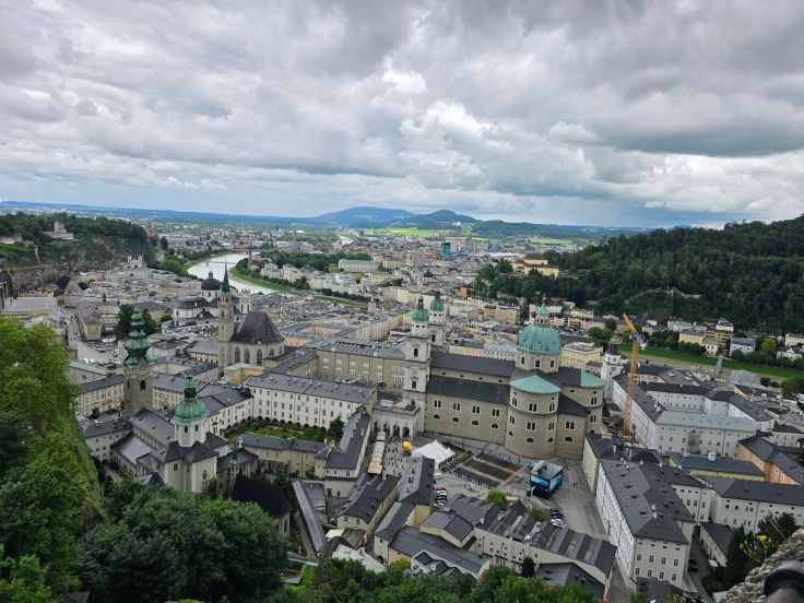 Salzburg - Ausblick Hohensalzburg