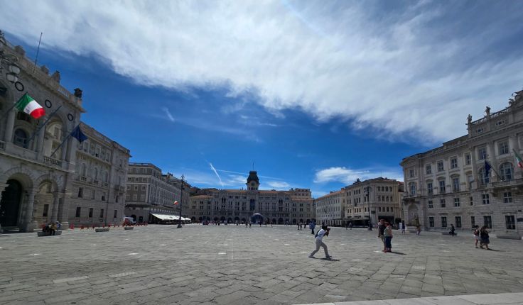 Triest: Piazza Unità d'Italia